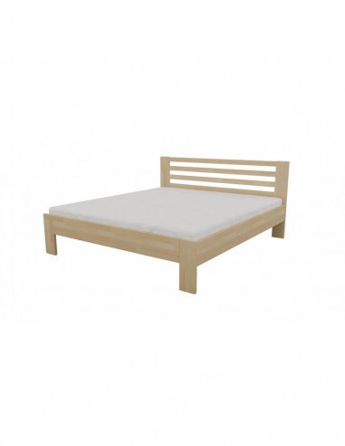 posteľ z bukového dreva